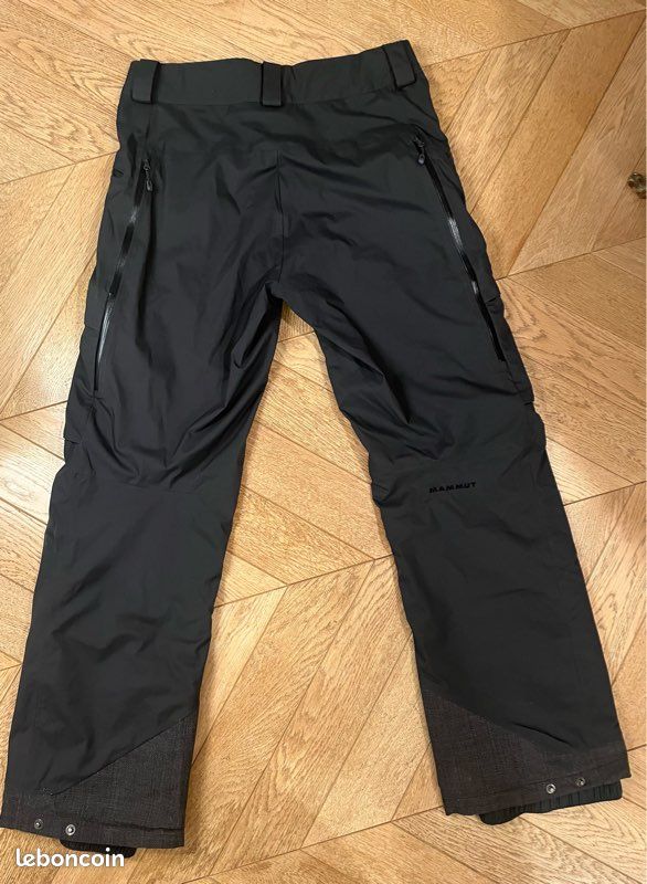 Pantalon De Ski Softshell Mammut SOF Tech – Taille XL (40) – Noir – Occasion Très Bon état