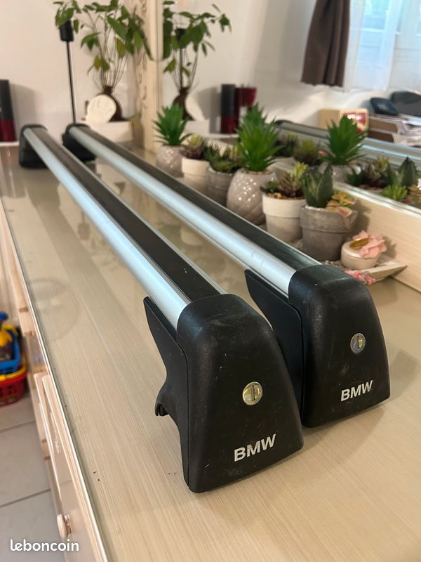 Barres De Toit Pour BMW Série 5 E61 Touring (2004-2010) - Aluminium, Charge Max 75kg, Amovibles, Garantie 2 Ans