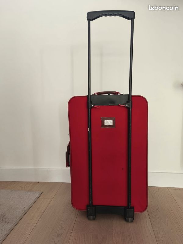 Valise rouge 63cm (image 3)