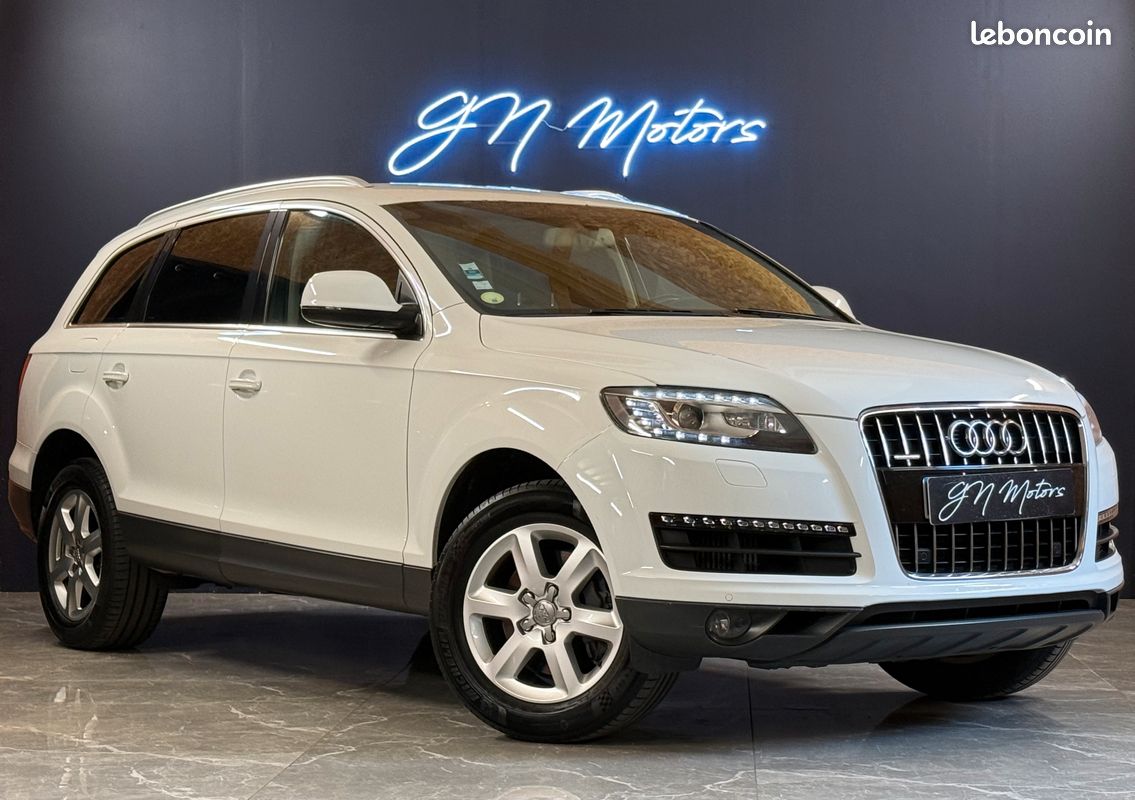 Audi q7 2 3.0 v6 tdi 245 ambition luxe quattro tiptronic bva 7pl - garantie 12 mois (image 1)