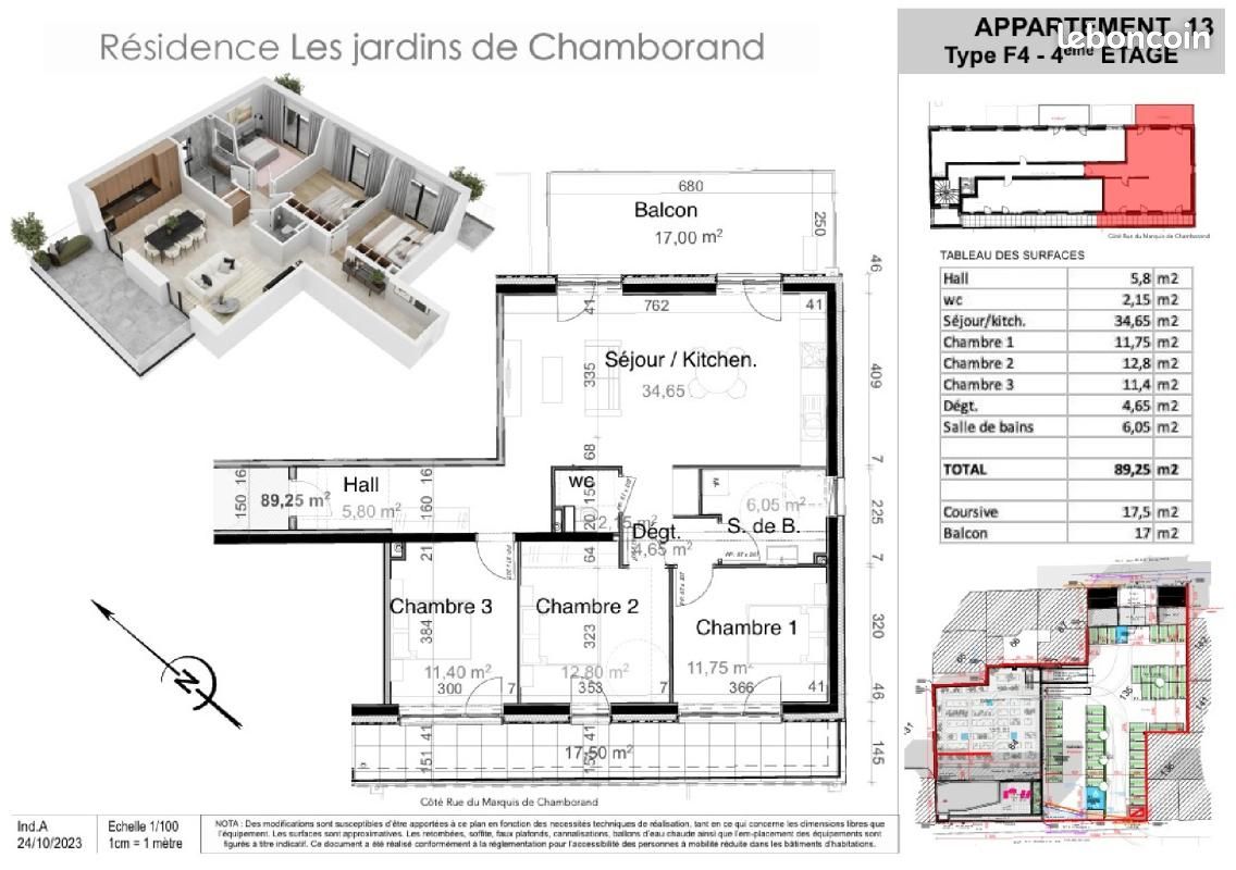 Appartement 5 pièces 89 m² · à Sarreguemines · 89 m² · 376 950 €
