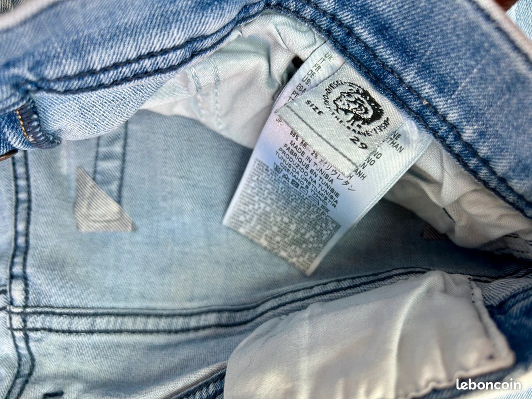 Jean Diesel Tepphar slim carrot clair W29 L32 pantalon homme (image 5)
