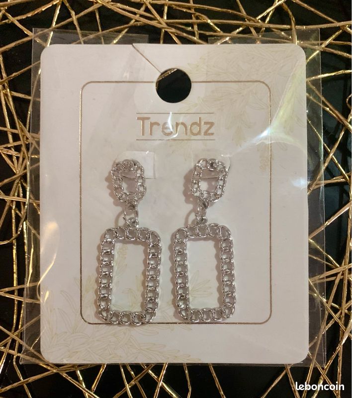 Boucles d’oreilles pendantes neuves (image 2)