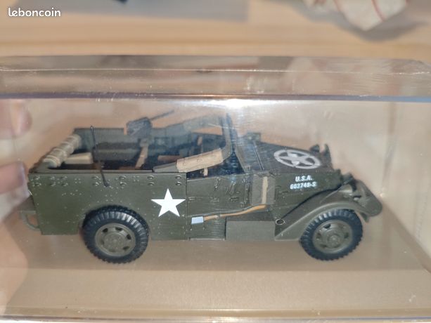 Maquette M3 Scout Car – échelle 1:43 – Finition Die-cast Sous Vitrine