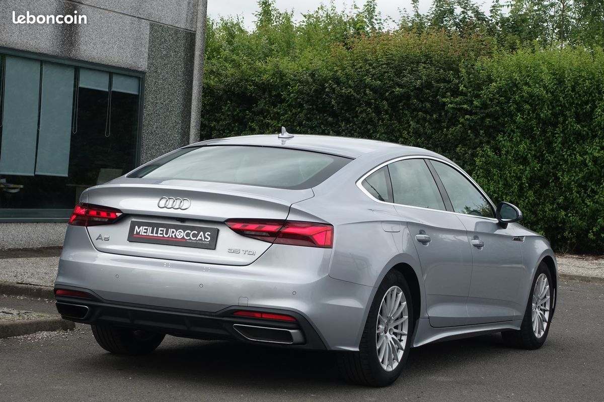 A5 Sportback 35 Tdi Mhev S-Tronic Virtual cockpit/Cuir chauffant/Caméra/Gps Europe/Carplay/Hayon électrique/1°main/Garantie 12 mois (image 7)