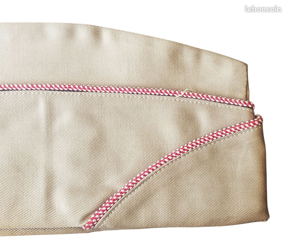 Bonnet de police troupe chino/été génie US WW2 (image 2)