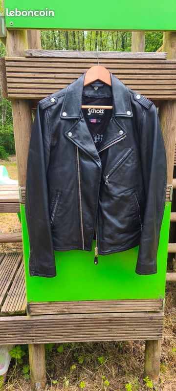 Perfecto Schott/blouson en cuir (image 3)
