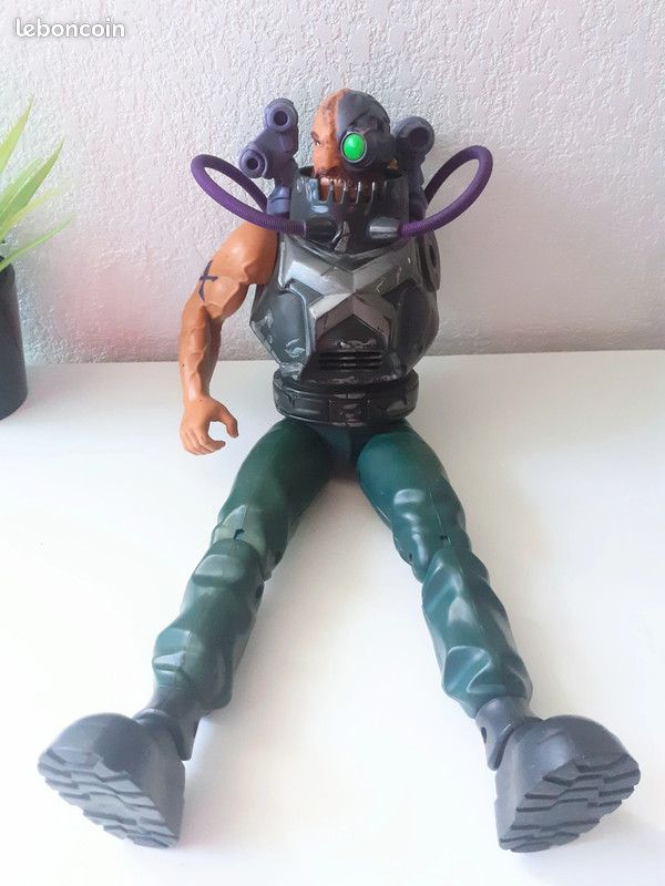 Action Man Figurine Méchant Doctor X Docteur X Année 2003 Hasbro Fonctionne