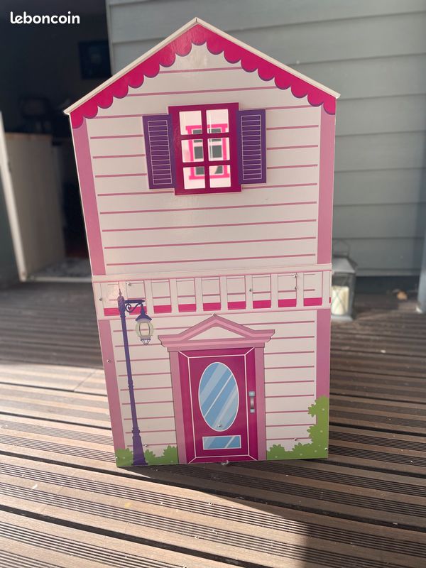 Maison pour poupées nursery cerise et capucine (image 5)