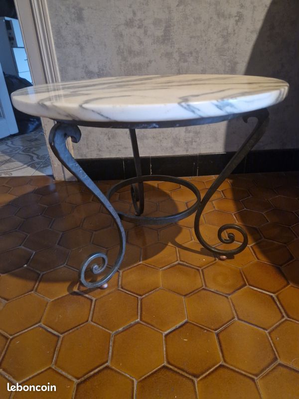 Table d'appoint marbre (image 2)