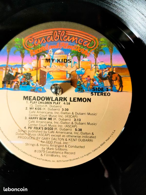 Vinyle - MeaDowLark Lemon - M'y Kids (US 1979-NPLB 7132) (image 5)