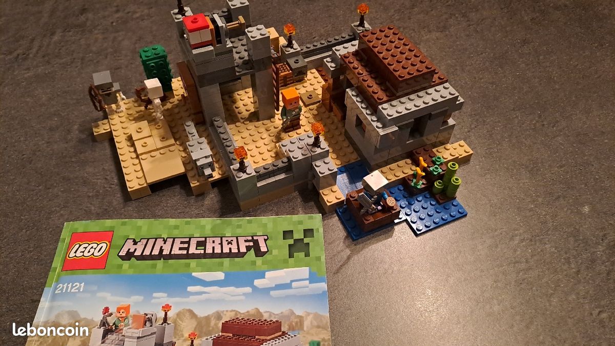 The Desert Outpost Lego Minecraft Desert Set Lego Desert Village