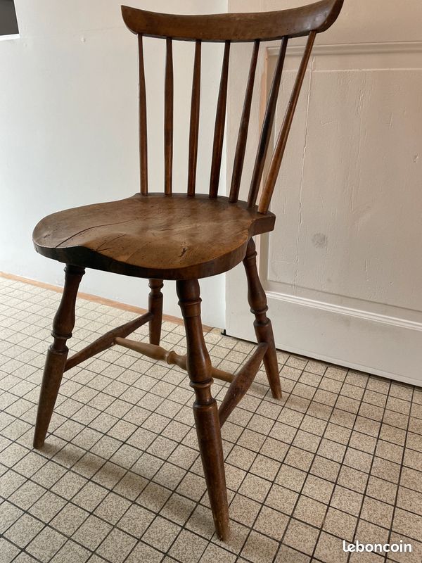 Chaise Bistrot type windsor (image 1)