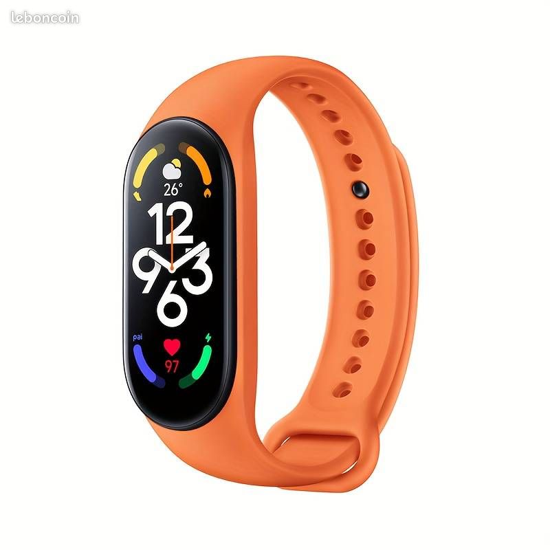 Bracelet sportif silicone montre numérique (image 1)