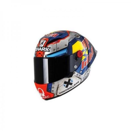 Casque moto shark femme motif libellules