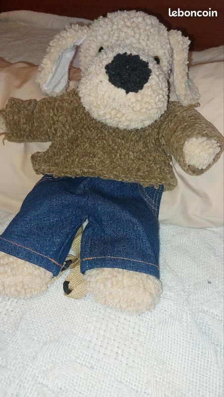 Sac à dos peluche (image 1)