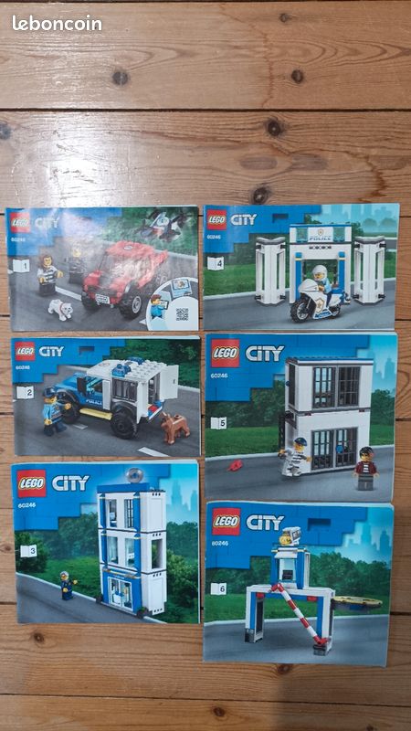 Notices Lego city 60246 Jeux Jouets