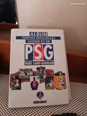 Album Photos Officiel PSG Saison 97-98 – Paris Saint-Germain Collection