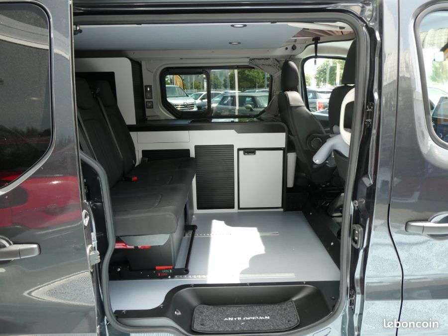Renault Trafic VAN ANTILOPE Aménagé NV FLEX 5 CONFORT 2.0 DCi 150 EAG9 L1 5PL Attel+Pte Vélo Disp... (image 5)