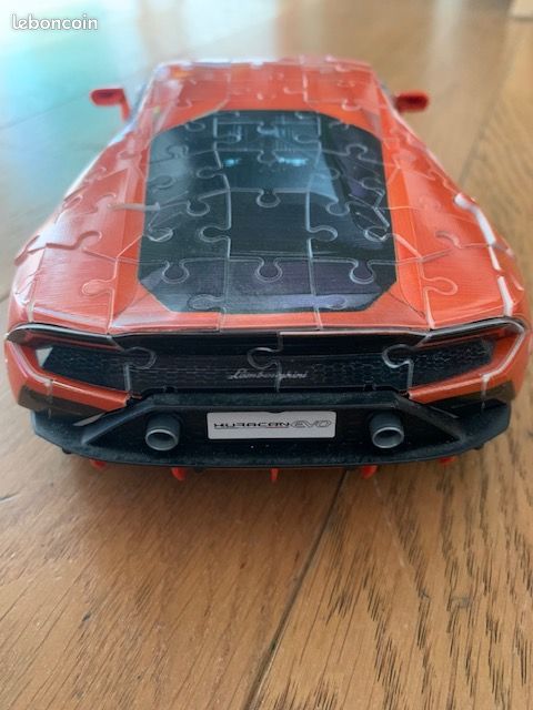 Puzzle 3D Lamborghini orange (image 3)