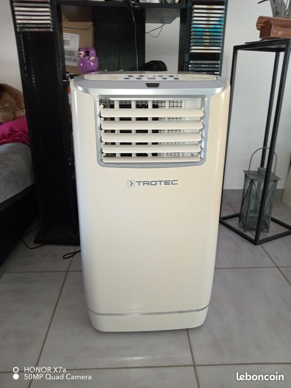 Climatiseur Mobile Réversible Trotec PAC 2600 S - 9000 BTU - Classe A - Occasion Brillant