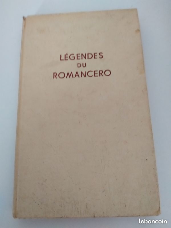 Ancien ouvrage vintage Légendes du Romancero (image 1)