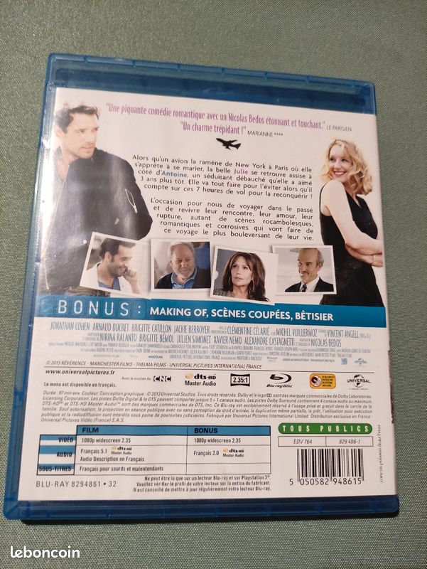 DVD blu-ray Amour & Turbulences (image 2)