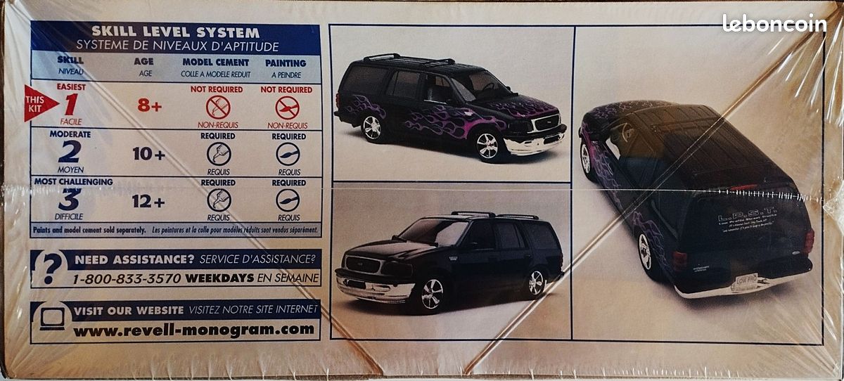 Maquette plastique FORD "Expédition" Custom - 1/25 - REVELL/MONOGRAM n° 85-1922 (image 4)