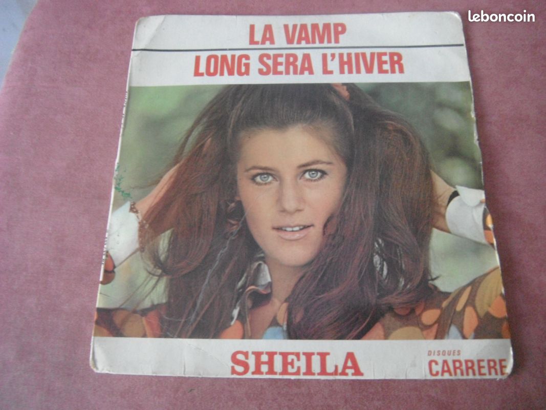 Disque 45t sheila la vamp 1968 carrere (image 1)
