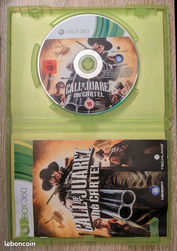 Jeu Call Of Juarez - Xbox 360 - Version FR Complète (boîte + Manuel) - Bon état