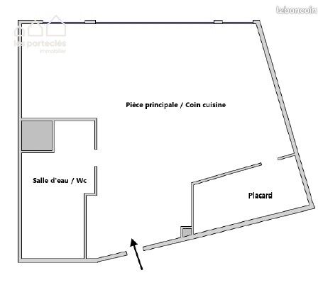 Appartement 1 pièce 28 m² · à Paris · 28 m² · 296 000 €