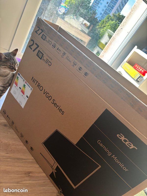 Écran Gaming Acer Nitro 27" Full HD IPS 75Hz 1ms (image 4)