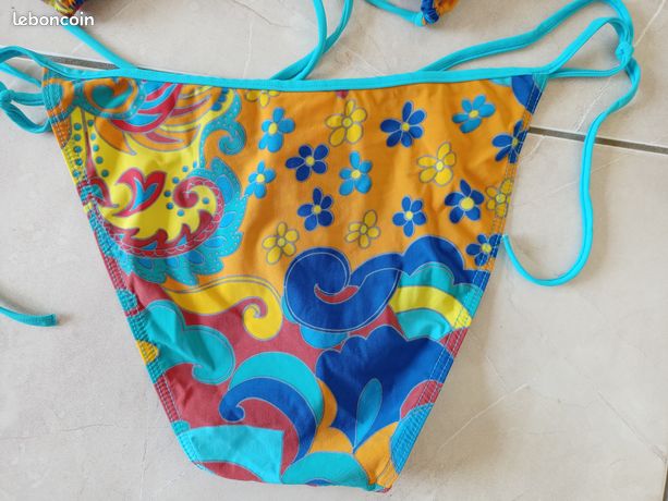 Maillot De Bain Une-pièce Arena Vintage - Taille 44 - Multicouleur - Très Bon état