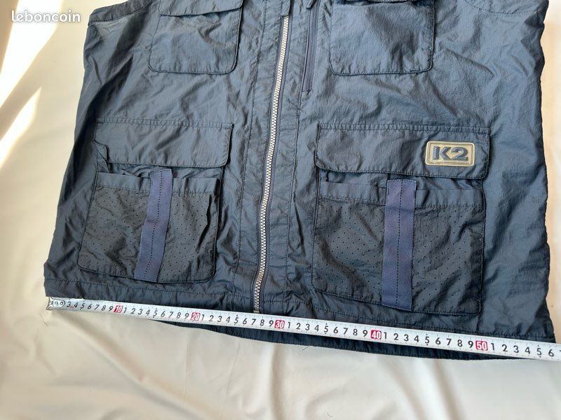 Veste utilitaire K2 | Taille L | noir bleu léger (image 6)