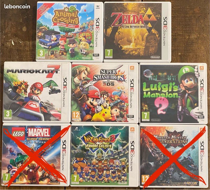 Lot de 5 Jeux Lego Nintendo 3DS | Kaufen auf Lot de 5 Jeux Lego Nintendo 3DS | Kaufen auf