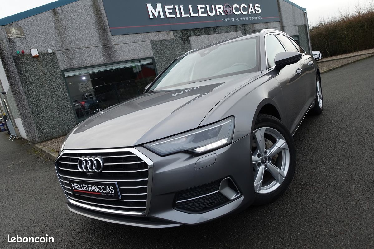 A6 Avant 35 Tdi Mhev S-Tronic 163ch 102600kms Virtual cockpit/Cuir sport élec chauffant/Grd Gps Europe/Caméra 3D/Accès confort/Carplay/Attelage/1*Main/Gtie 12 mois (image 14)