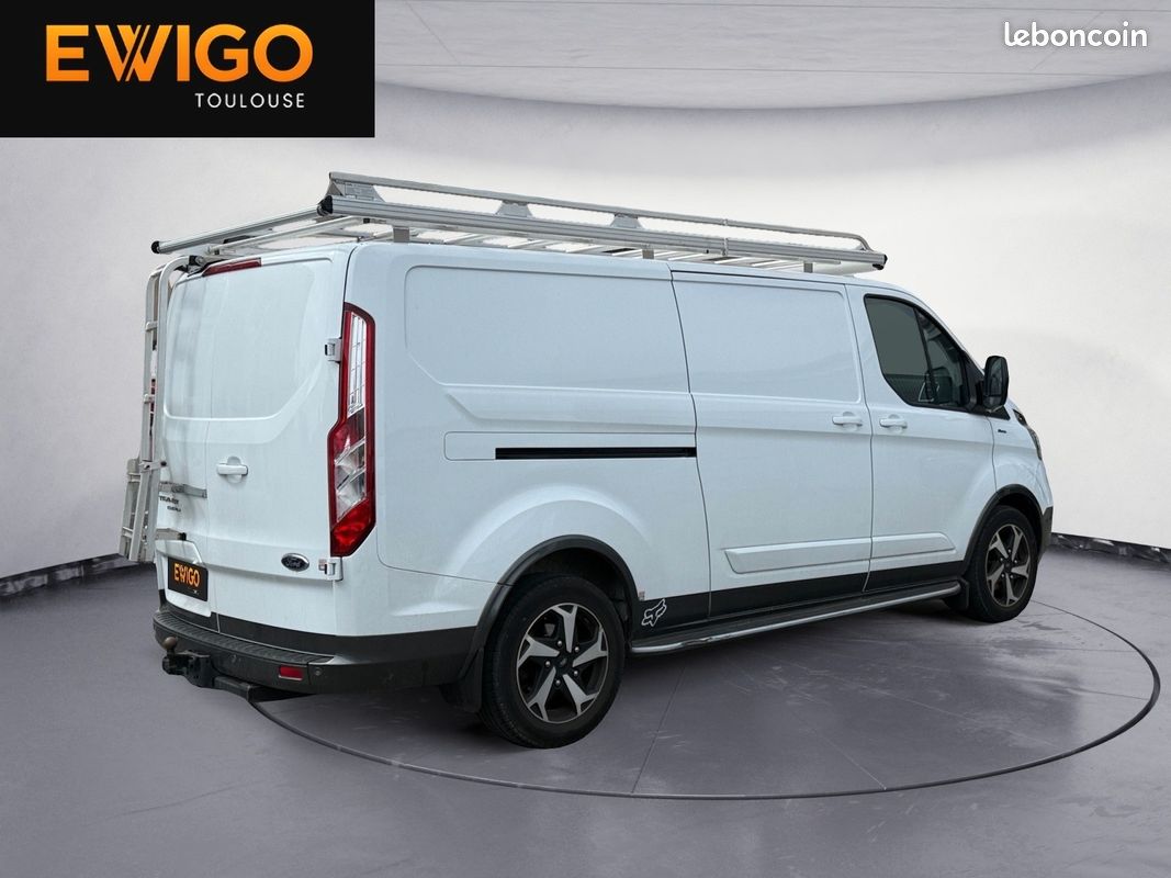 FORD TRANSIT CUSTOM 300 2.0 170 ch L2H1 LONG ACTIVE BVA - ATTELAGE - GALLERIE - CAMERA (image 2)