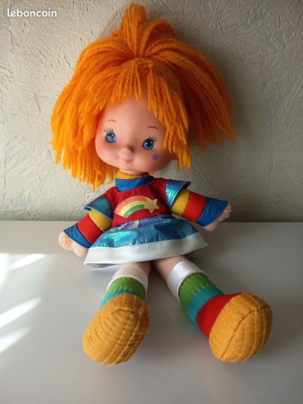 Poupée Rainbow Brite / Blondine – 48cm – Vintage Mattel A-45