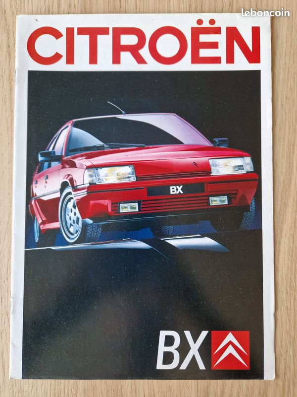 Revue commerciale Citroën BX (image 1)
