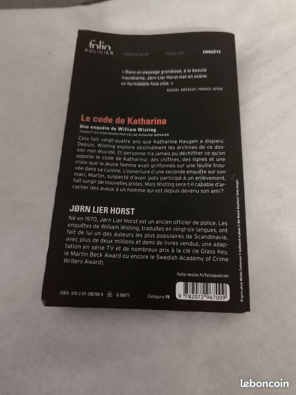 Le code de Katharina - Jorn lier Horst (image 3)