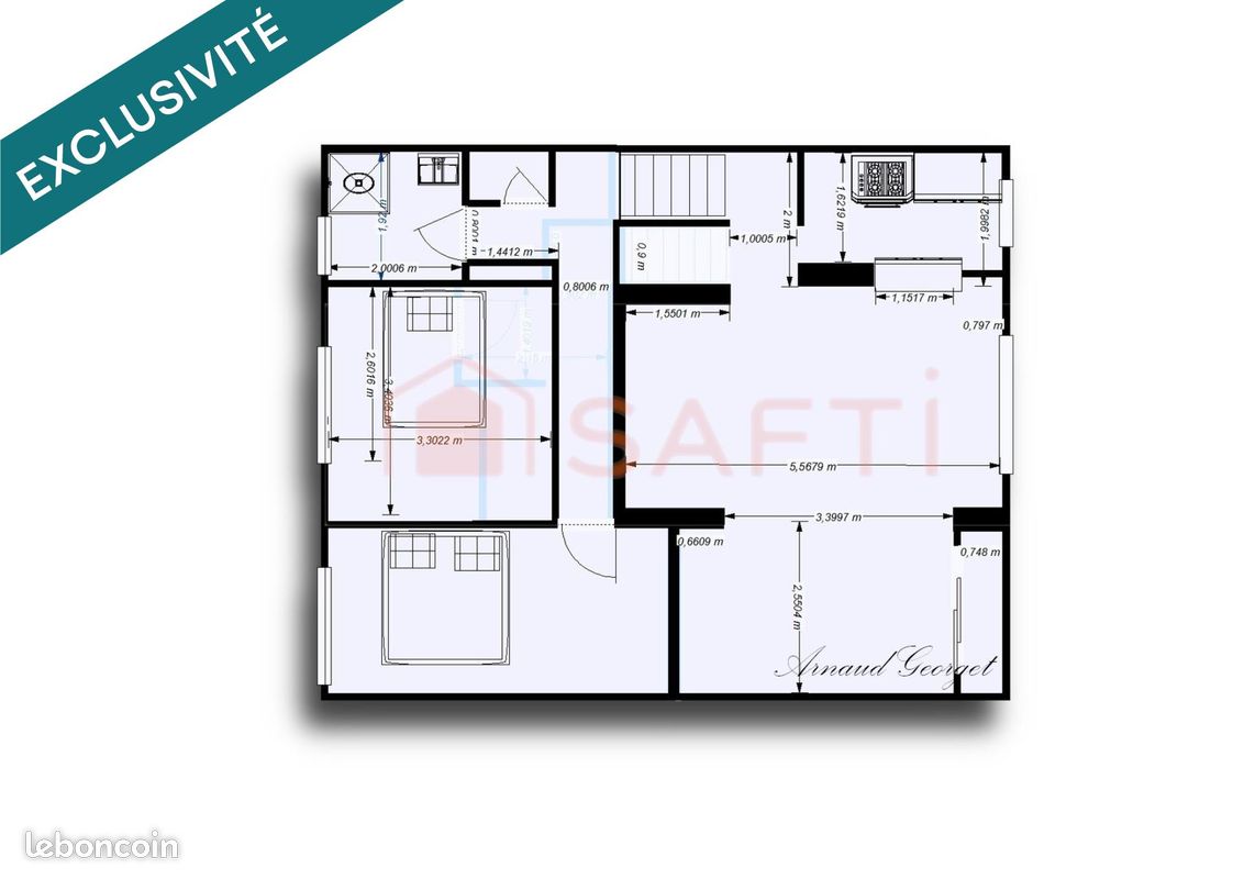 Appartement 4 pièces 69 m² · à Fresnes · 69 m² · 200 000 €