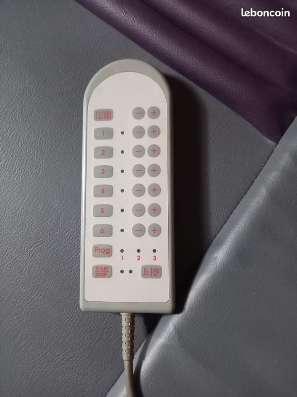 Matelas Pro massage électrique chauffant avec télécommande (image 2)