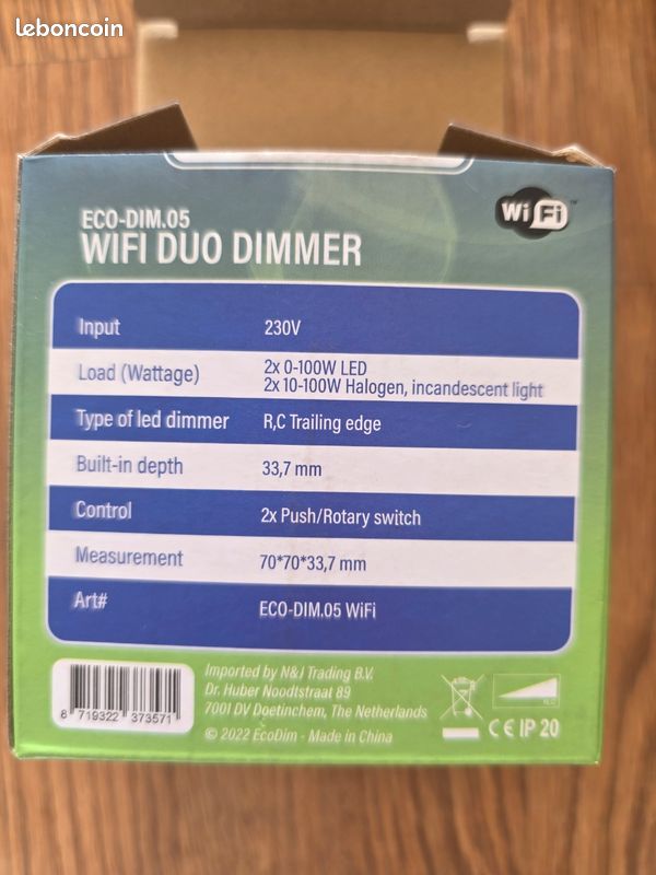 Variateur LED double Wi-Fi - Eco-dim 05 (image 6)