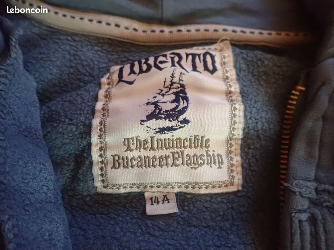 Sweat à capuche liberto 14 ans (image 3)