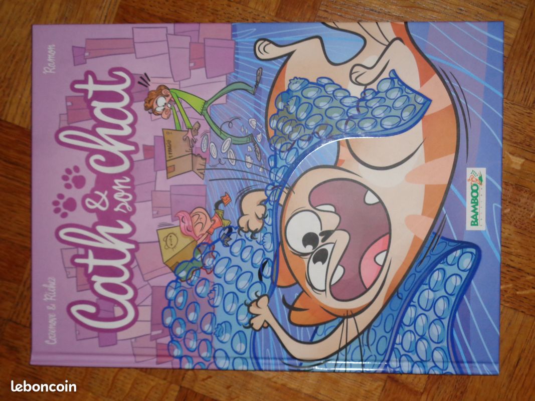 BD pour fille Cath et son chat (image 1)