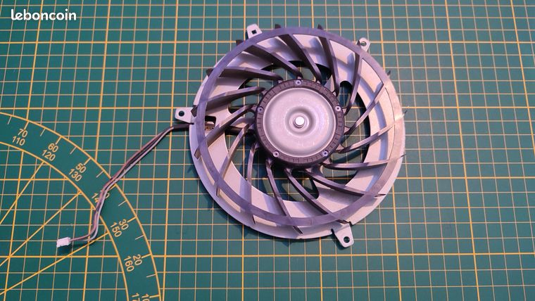 Ventilateur Arrière Pour PS3 Fat D'origine Sony - Pièce D'occasion Fonctionnelle