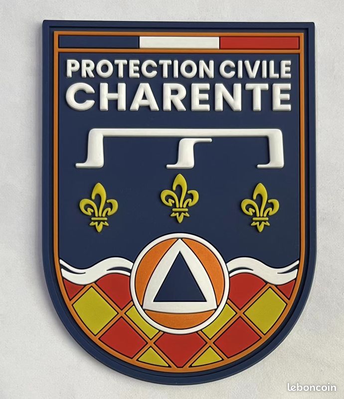 Ecusson PROTECTION CIVILE