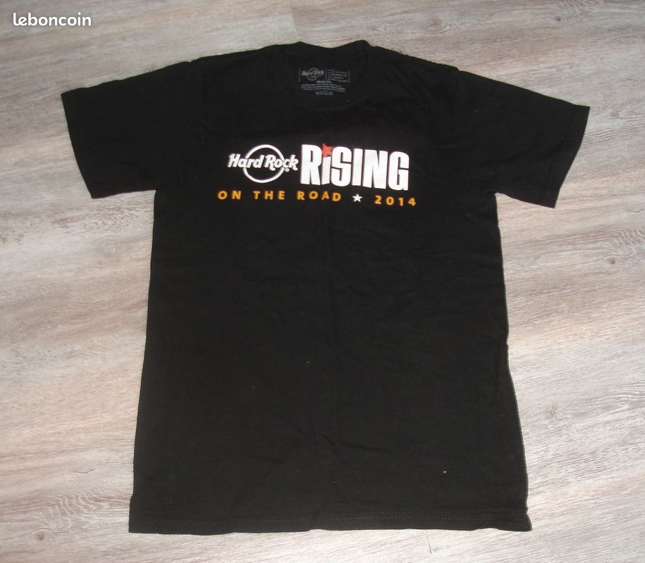 T-shirt Homme Rock Regent Noir - Taille S, Coton, Occasion Très Bon état