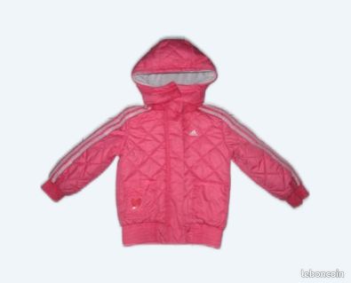 Veste Blouson Fille « ADIDAS « Taille ans 98 cm Rose avec