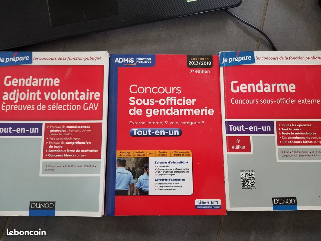 Livres concours gendarmerie (image 1)